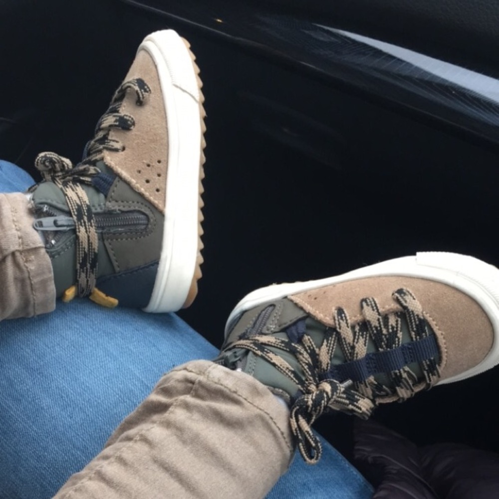 Zara Baby Hightop Sneakers
